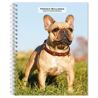 Browntrout Agenda del bulldog francese 2025