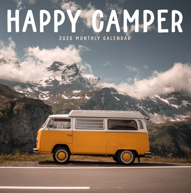 Happy Camper Calendar 2025? Order easily and quickly online