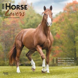 Browntrout Calendario degli amanti dei cavalli 2025