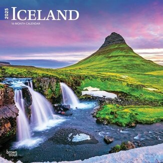 Browntrout Calendrier Islande 2025