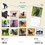 Calendario nero del Labrador Retriever 2025