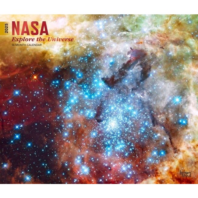 Browntrout NASA Explore the Universe Kalender 2025 Deluxe