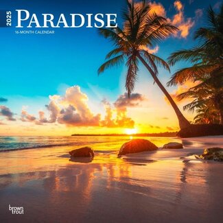 Browntrout Calendario Paradise 2025