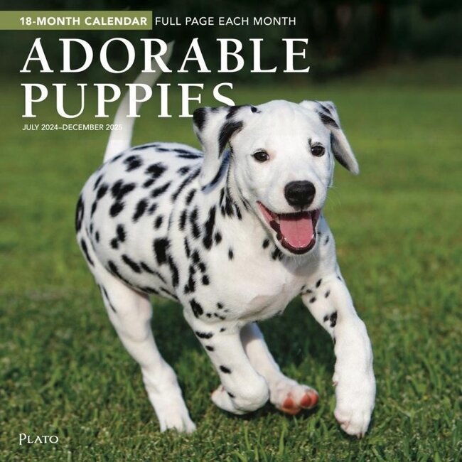 Calendario Adorables Cachorros 2025
