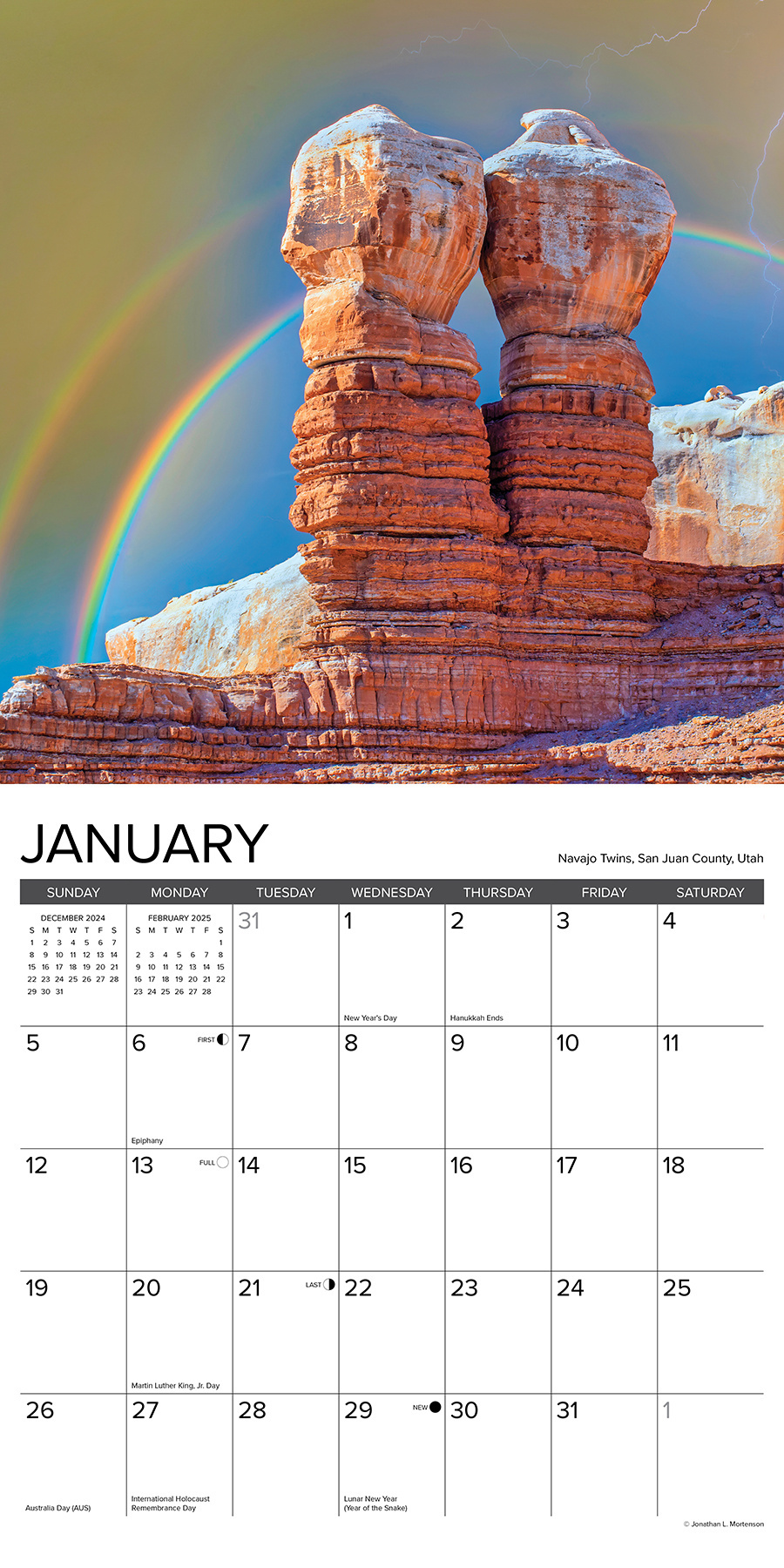 Buying Rainbow Calendar 2025 | Order easily online - Shopcalendars.com
