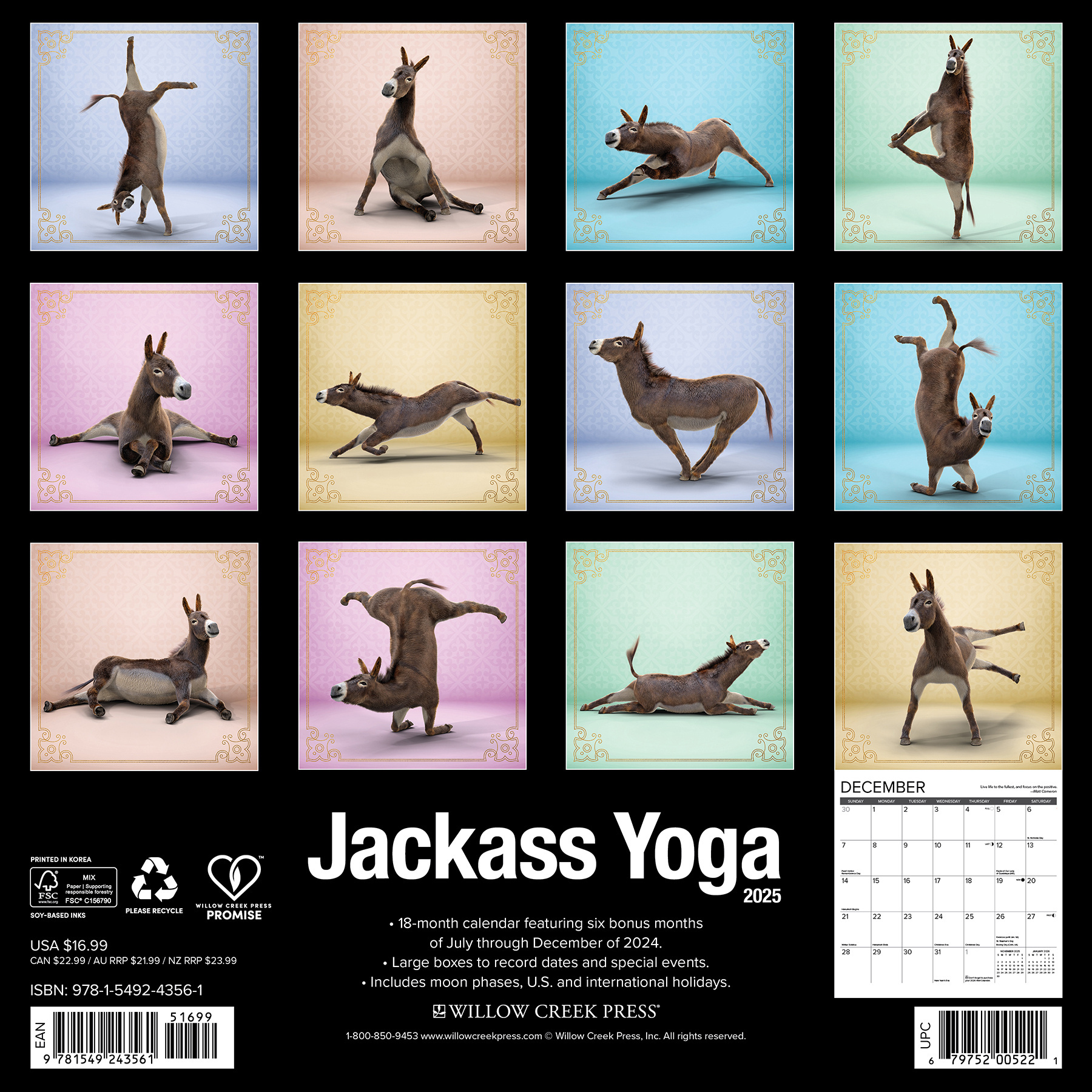 el Calendario de Yoga Jackass 2025? Haz tu pedido en línea