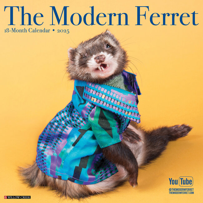 The Modern Ferret Kalender 2025
