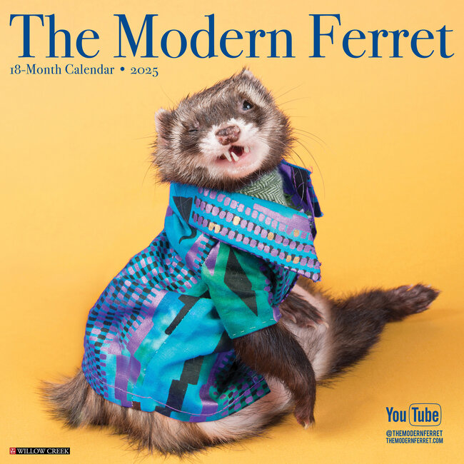 Willow Creek The Modern Ferret Kalender 2025