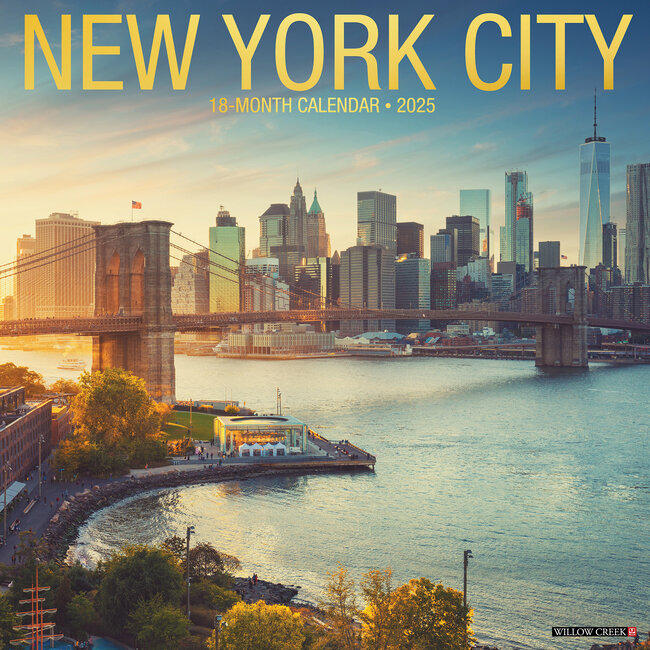 Calendario de la ciudad de Nueva York 2025