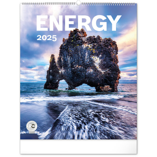 Energy Calendar 2025 Large