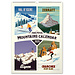 Presco Travel Mountains Calendar 2025