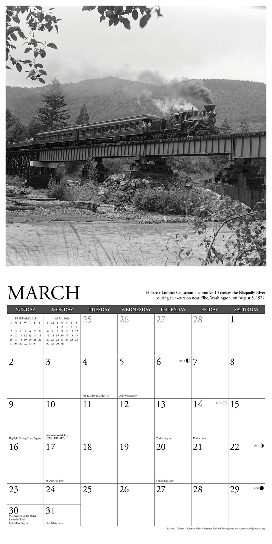 Buy Classic Trains Calendar 2025? Order online quickly and easily