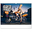 Presco Girls and Bikes Calendar 2025