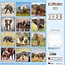 Elephant Families Calendar 2025