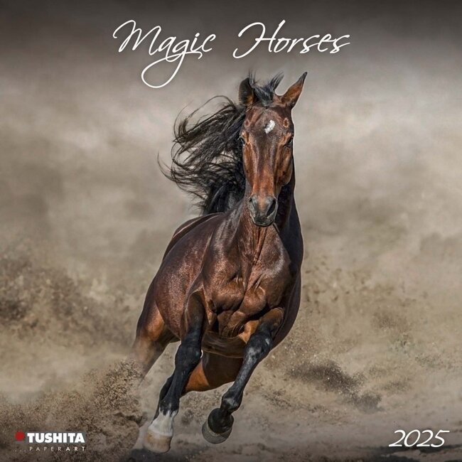 Tushita Magic Horses Calendar 2025