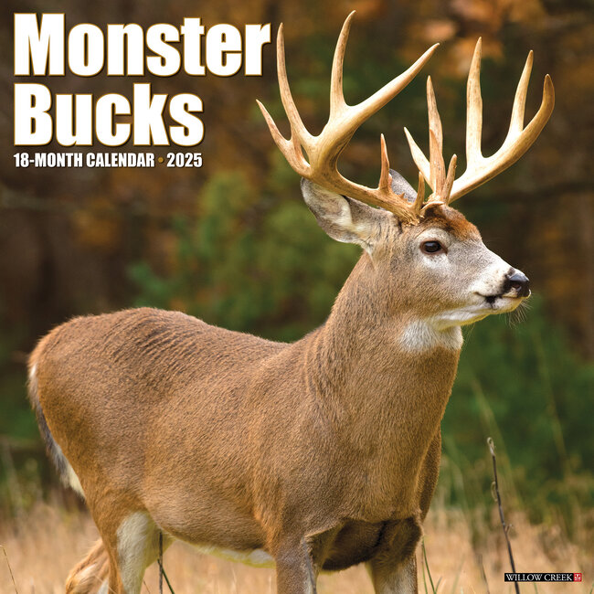 Willow Creek Calendrier Monster Bucks 2025