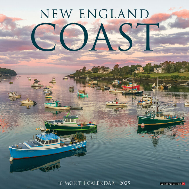 New England Coast Calendar 2025