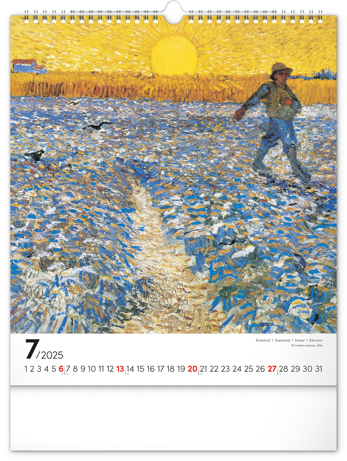 Buying Vincent van Gogh Calendar 2025? Order fast and easily online