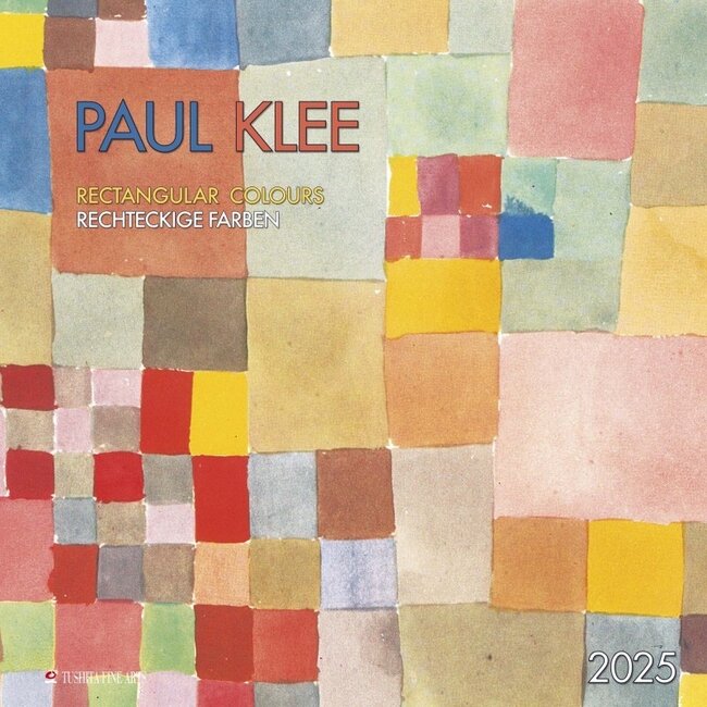 Paul Klee - Calendario rettangolare dei colori 2025