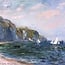 Claude Monet - Junto al mar Calendario 2025