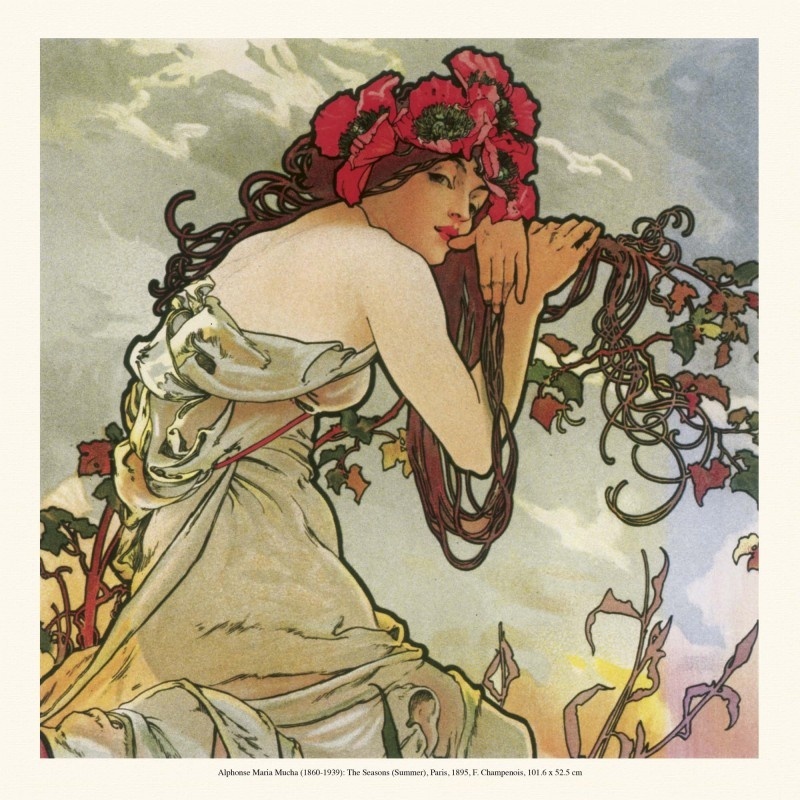 Buying Alphonse Mucha Calendar 2025 simply order online