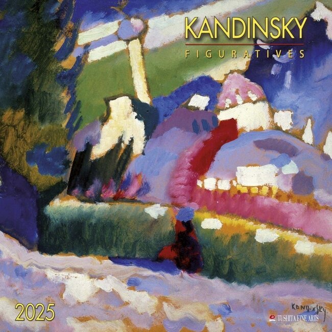 Tushita Wassily Kandinsky - Figuratives Calendar 2025