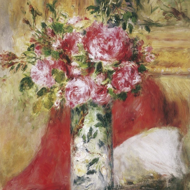 Renoir Flores Naturaleza Muerta Calendario 2025 Rápido y