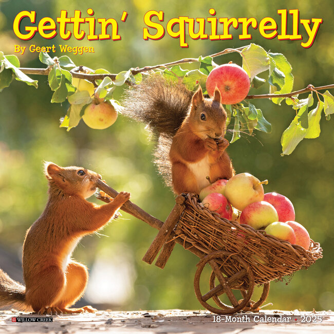 Calendario Gettin' Squirrelly 2025 Mini