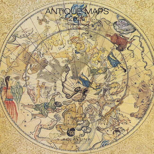 Allaluna Antique Maps Kalender 2025
