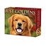 Golden Retriever tear-off calendar 2025 Boxed