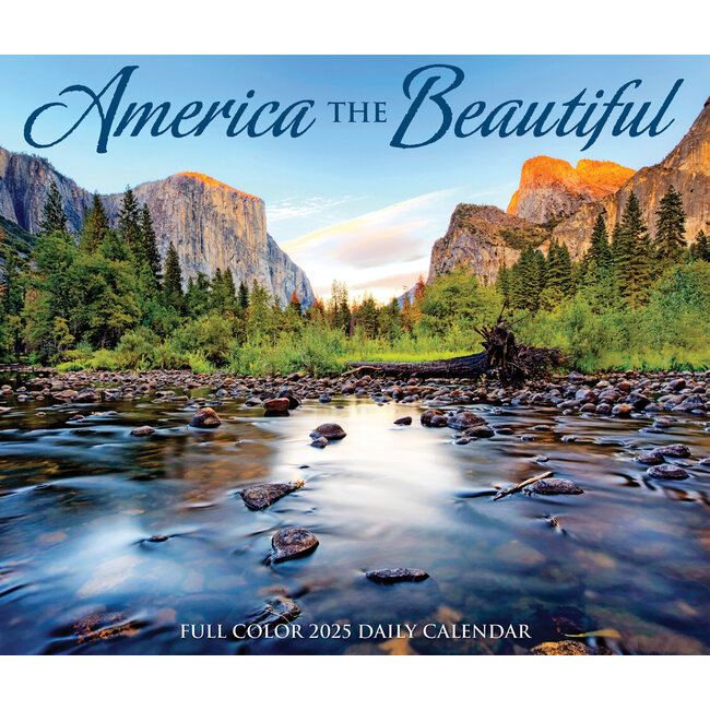 America at its Most Beautiful Calendar 2025 Boxed