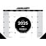 Basic Desk Pad - Bureau Kalender 2025