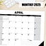 Basic Desk Pad - Desk Calendar 2025