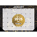 Willow Creek Celestial Desk Pad - Tischkalender 2025 Schmal
