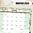 Sous-main Eucalyptus - Calendrier de bureau 2025