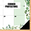 Eucalyptus Desk Pad - Calendario de escritorio 2025