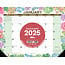 Sous-main Succulents - Calendrier de bureau 2025