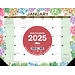 Willow Creek Suculentas - Calendario de escritorio 2025