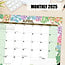 Succulents Desk Pad - Desk Calendar 2025