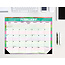 Watercolour Stripes Desk Pad - Desk Calendar 2025