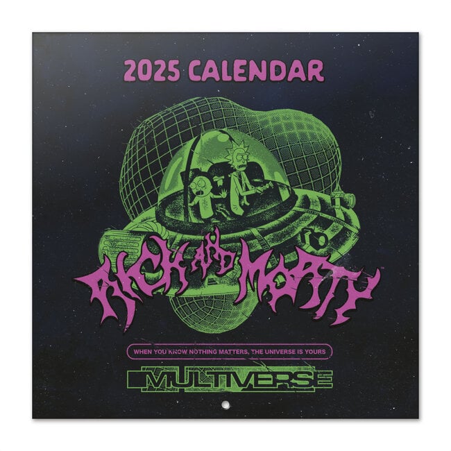 Grupo Rick and Morty Calendar 2025