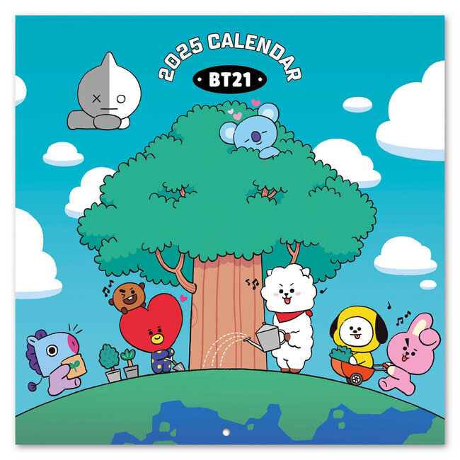 BT21 Calendar 2025