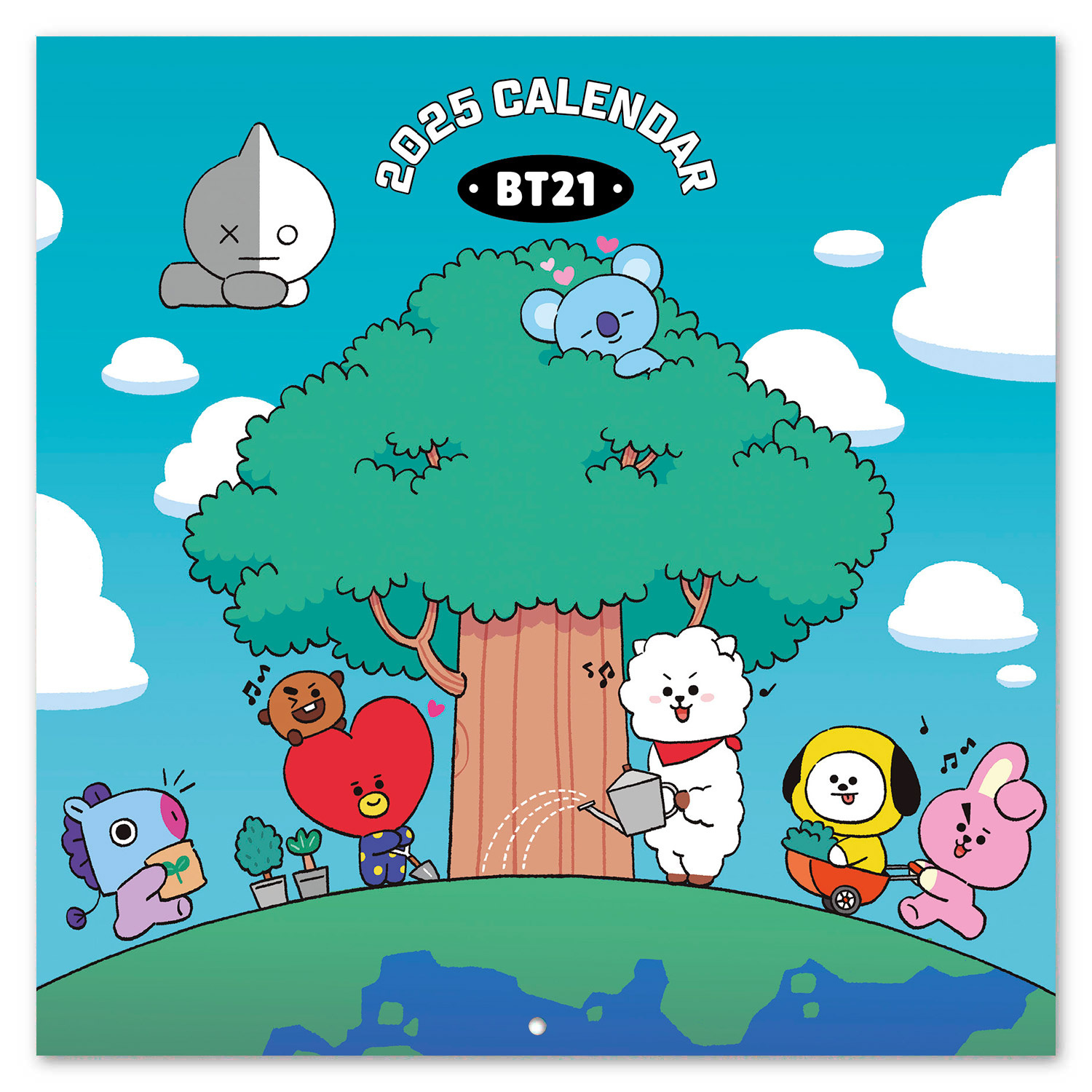 BT21 Calendar 2025 Buy simply order online