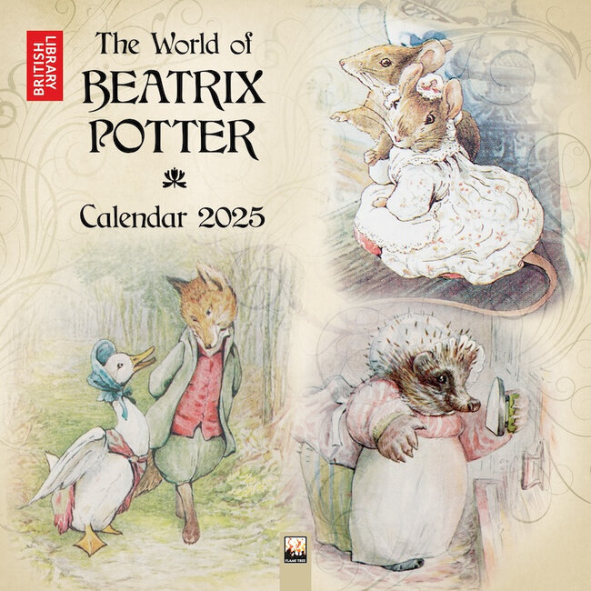 Beatrix Potter Kalender 2025