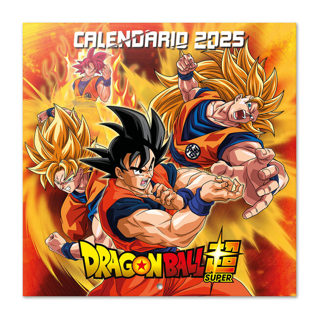 Calendario di Dragon Ball Z 2025