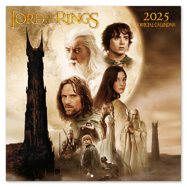 Lord of The Rings Calendar 2025