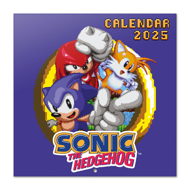 Calendrier Sonic 2025