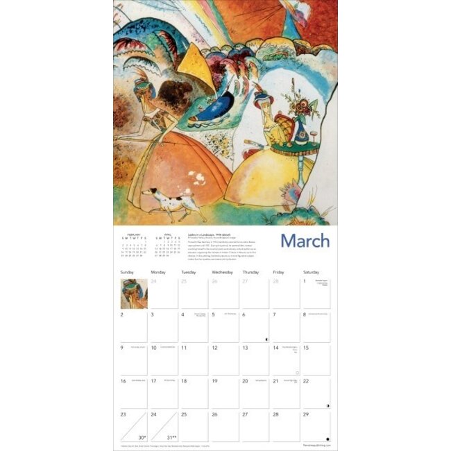 Buying Wassily Kandinsky Calendar 2025? Quick and easy online