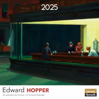 Aquarupella Calendrier Edward Hopper 2025
