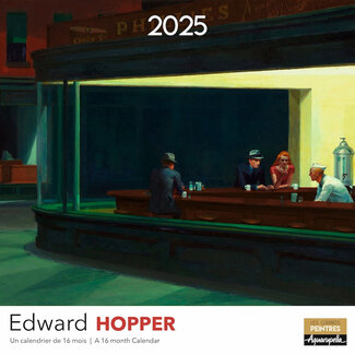 Aquarupella Edward Hopper Calendar 2025